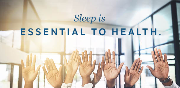 getinvolved_imagesteamwork sleep is essential to health - doctor hands in the air